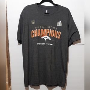 Denver Broncos Super Bowl Champions NFL T-shirt Men's Size XL